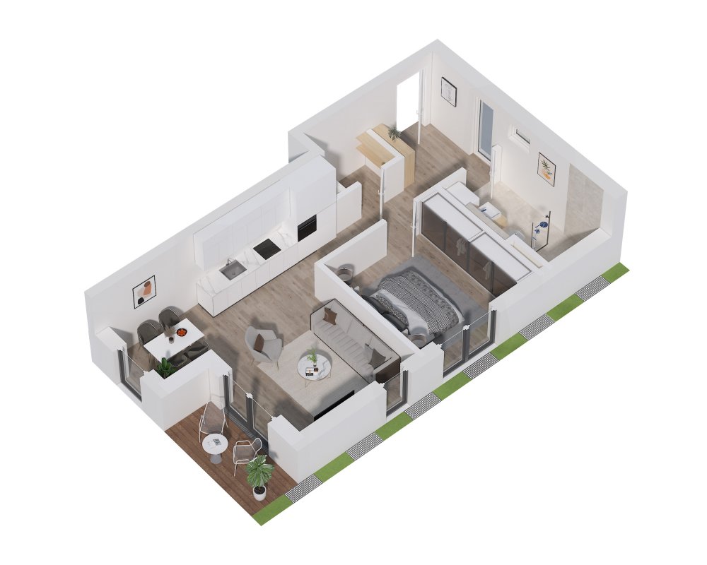 Elisabeth-Miller-Weg | Neubau von 27 Eigentumswohnungen | Elisabeth-Miller-Weg 3b, c Hartkirchener Chaussee 17a, | 25469 Halstenbek 