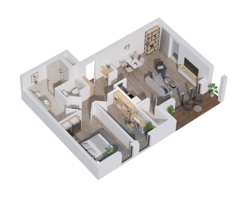 Elisabeth-Miller-Weg | Neubau von 27 Eigentumswohnungen | Elisabeth-Miller-Weg 3b, c Hartkirchener Chaussee 17a, | 25469 Halstenbek 